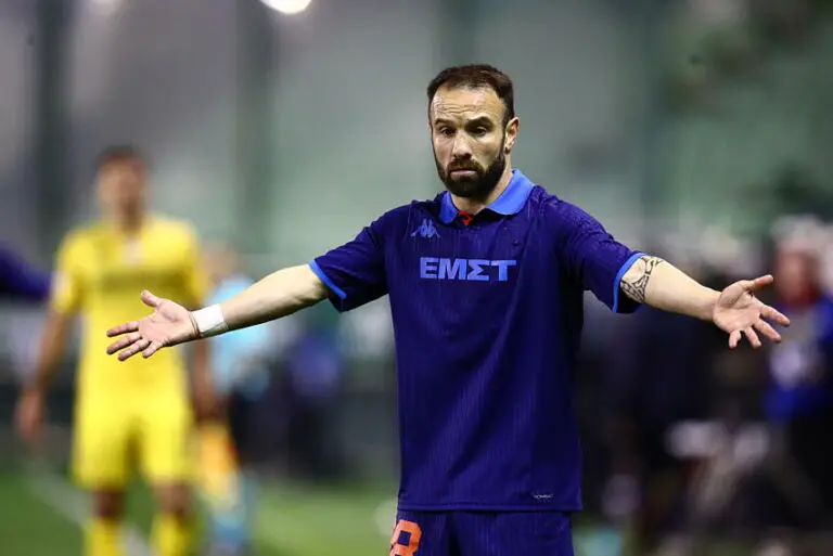 Mathieu Valbuena avec l'Athens Kallithéa