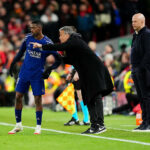 Luis Enrique et Ousmane Dembélé avec le PSG