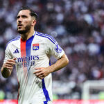 Rayan Cherki avec l'OL