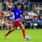 Johnny Cardoso avec les Etats-Unis