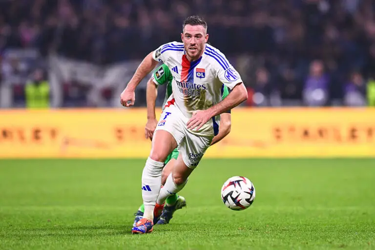 Jordan Veretout avec l'OL