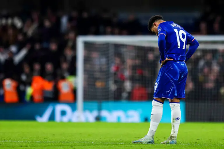 Jadon Sancho avec Chelsea