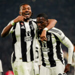 Khephren Thuram et Timothy Weah avec la Juve