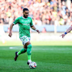 Yvann Maçon avec l'ASSE face au MHSC