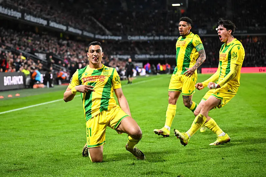 Mostafa Mohamed avec le FC Nantes