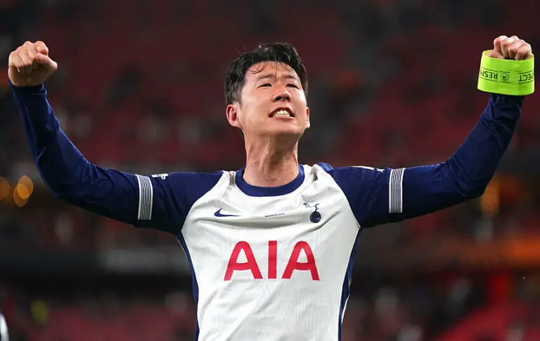 Heung-min Son avec Tottenham