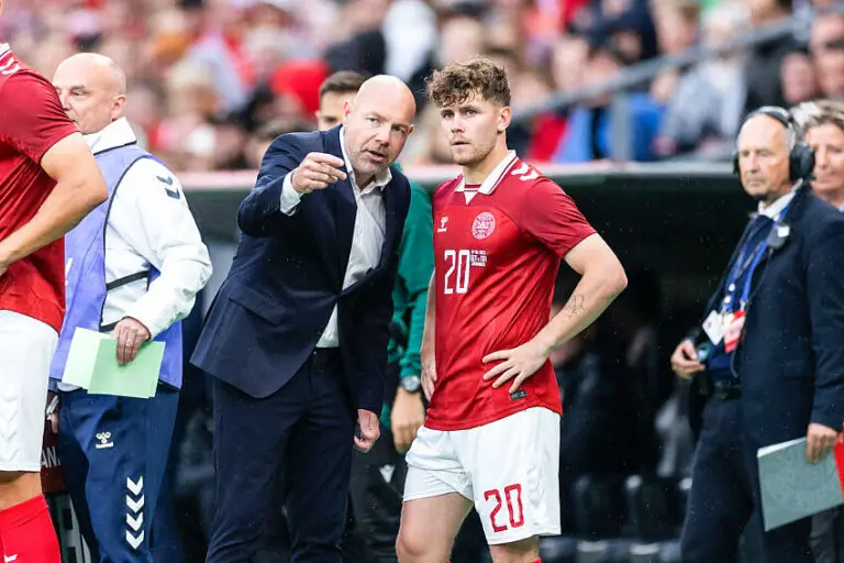 Mathias Kvistgaarden avec le Danemark