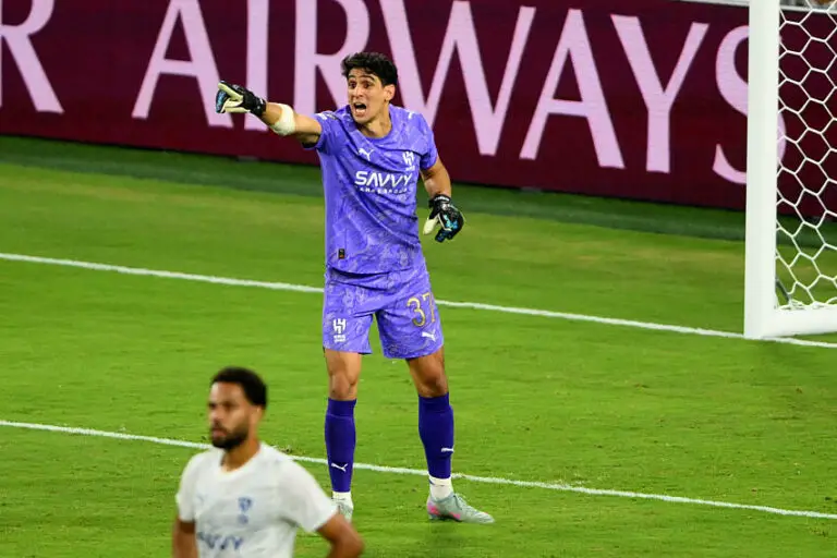 Yassine Bounou avec Al-Hilal