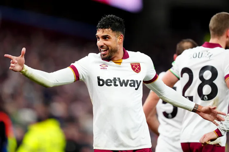 Emerson Palmieri avec West Ham