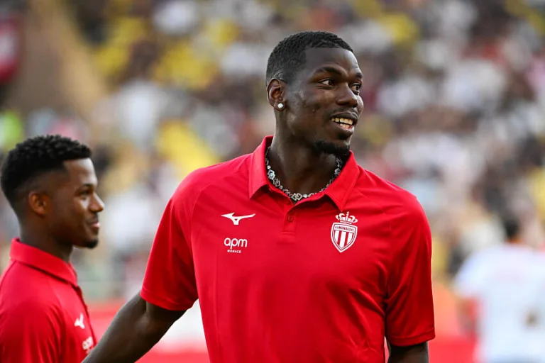 Paul Pogba avec l'AS Monaco