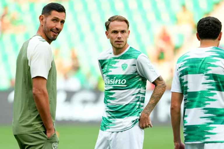 Irvin Cardona avec l'ASSE