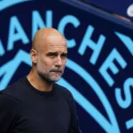 Pep Guardiola avec Manchester City