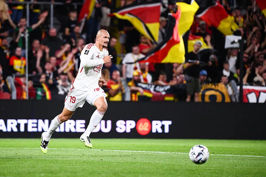 Brest – Nice : 2-1 à la pause