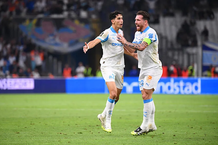 Nayef Aguerd avec l'OM