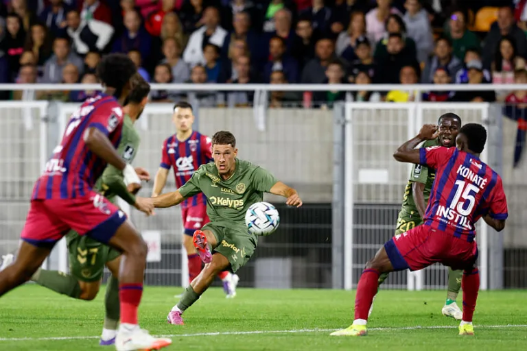 Lucas Stassin avec l'ASSE