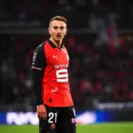 Valentin Rongier avec le Stade Rennais