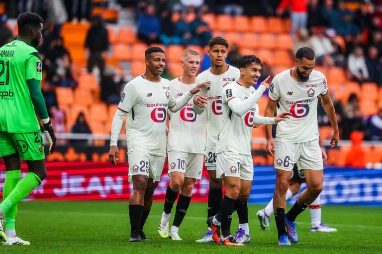 Le LOSC contre Lorient