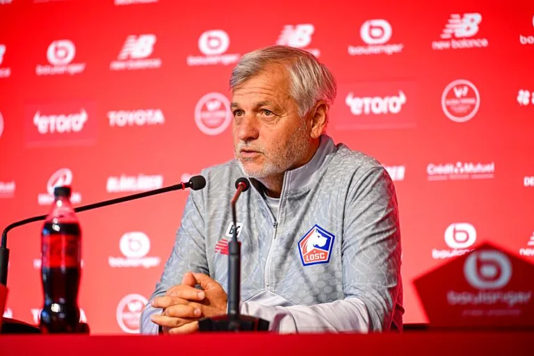 Bruno Genesio avec le LOSC