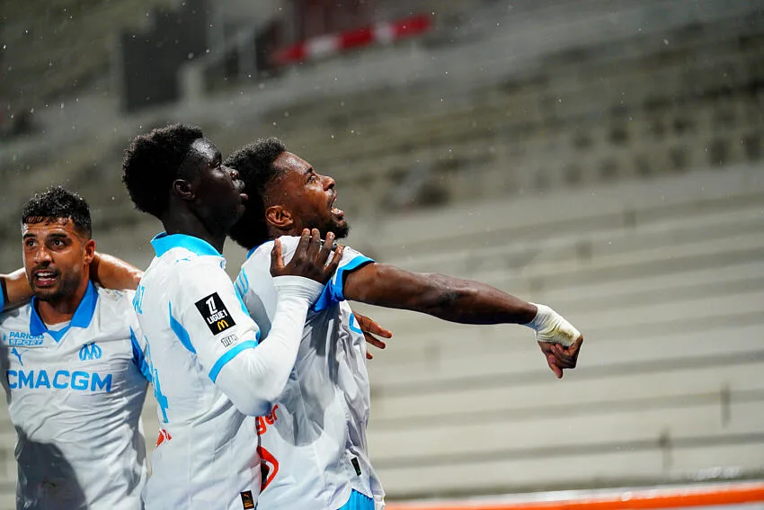 Amir Murillo avec l'OM contre le RCSA