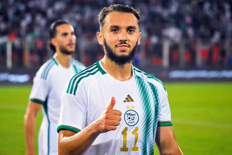Amine Gouiri avec l'Algérie