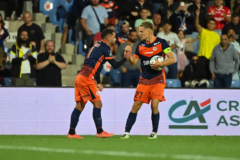 Savanier et Becir Omeragic avec le MHSC