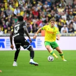 Johann Lepenant avec le FC Nantes