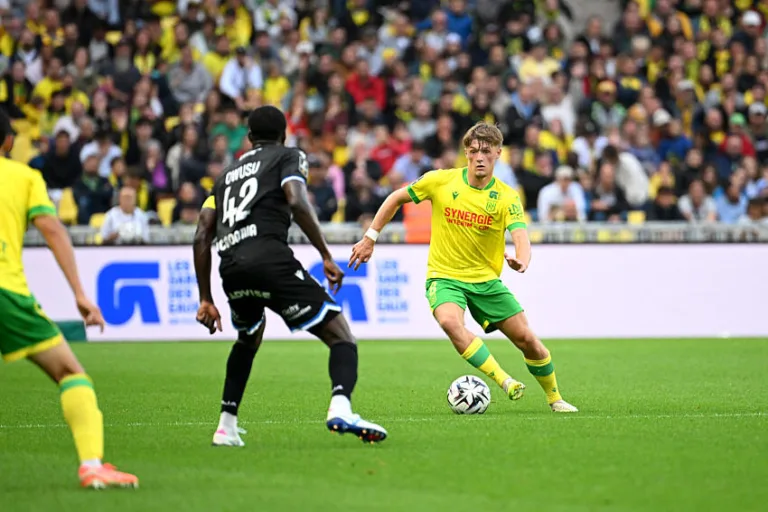 Johann Lepenant avec le FC Nantes