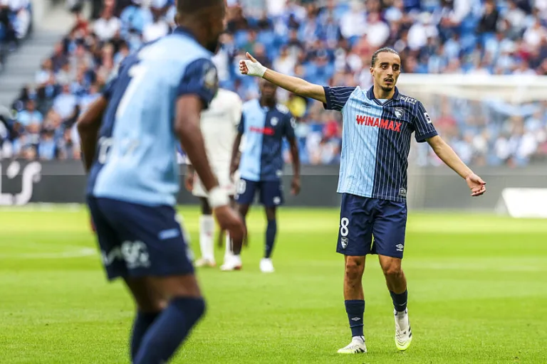 Yassine Kechta avec Le Havre