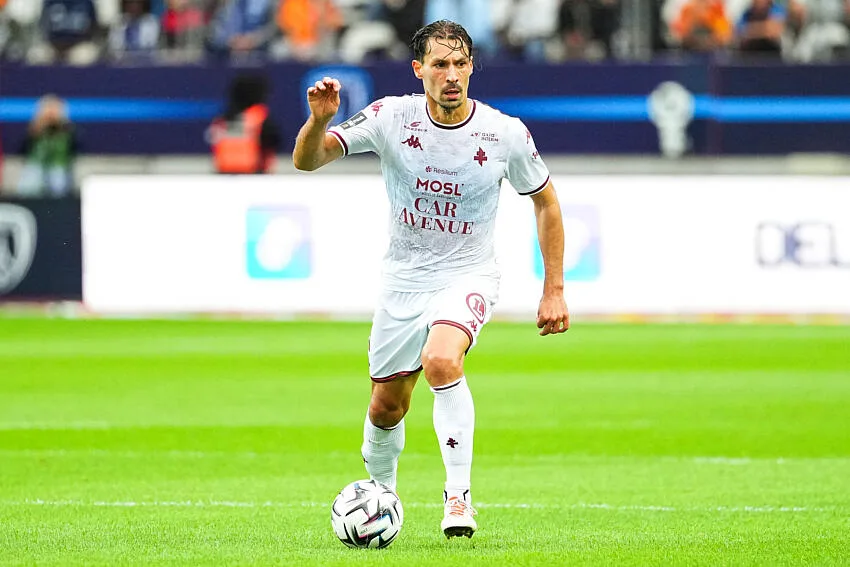 Benjamin Stambouli avec le FC Metz
