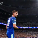 Benjamin Pavard avec l'OM contre le Real Madrid