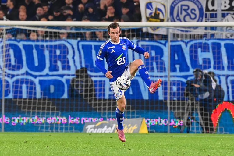 Ben Chilwell avec le RC Strasbourgeois