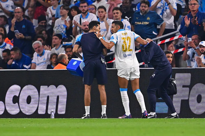 Facundo Medina avec l'OM