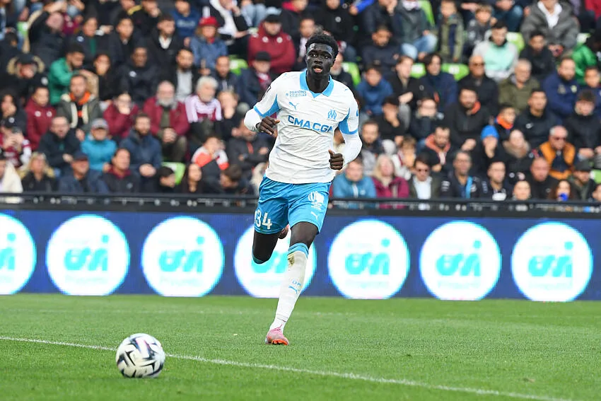 Robinio Vaz avec l'OM