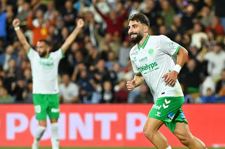Zuriko Davitashvili avec l'ASSE
