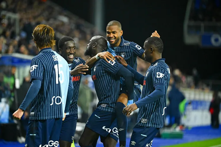 Abdoulaye Touré avec Le Havre à Auxerre