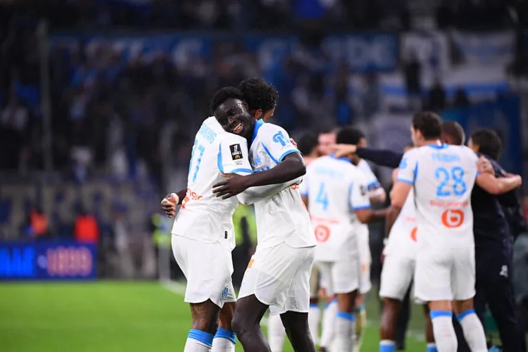 Robinio Vaz avec l'OM