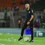 Walid Regragui avec le Maroc en 2024