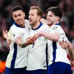 Harry Kane avec l'Angleterre