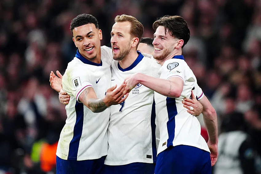 Harry Kane avec l'Angleterre