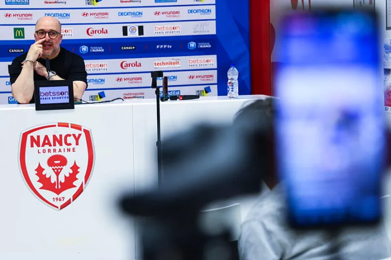 Pablo Correa avec Nancy