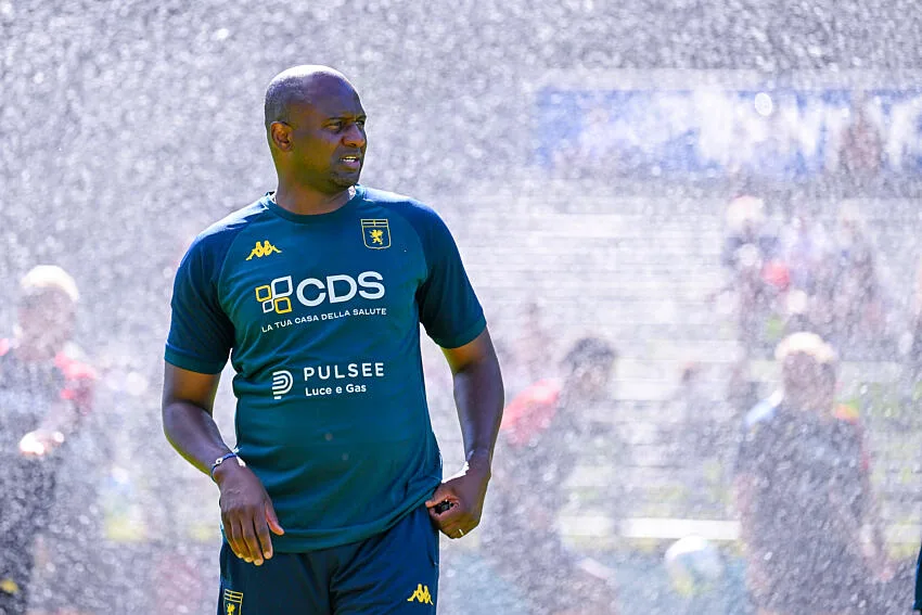 Patrick Vieira avec l'OGC Nice