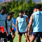 Neal Maupay avec l'OM