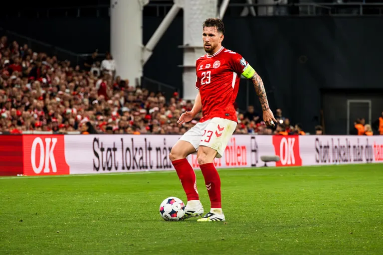 Pierre-Emile Hojbjerg avec le Danemark