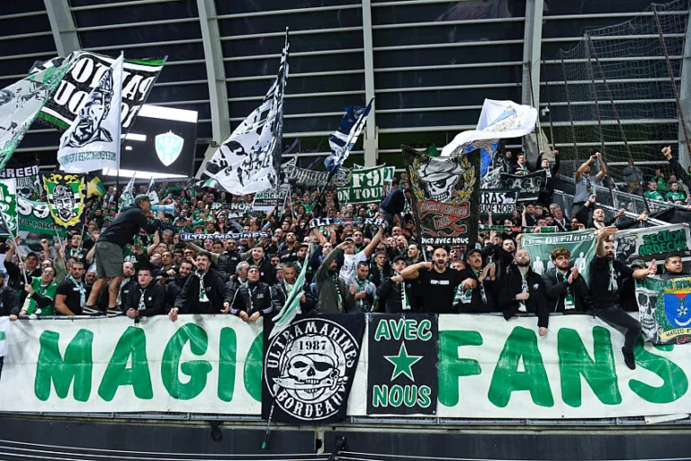 Fans de l'ASSE contre Amiens