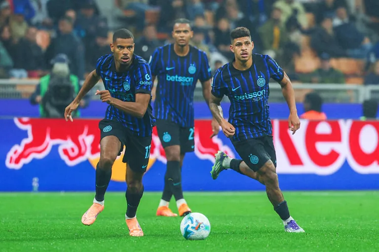 Luis Henrique avec l'Inter Milan
