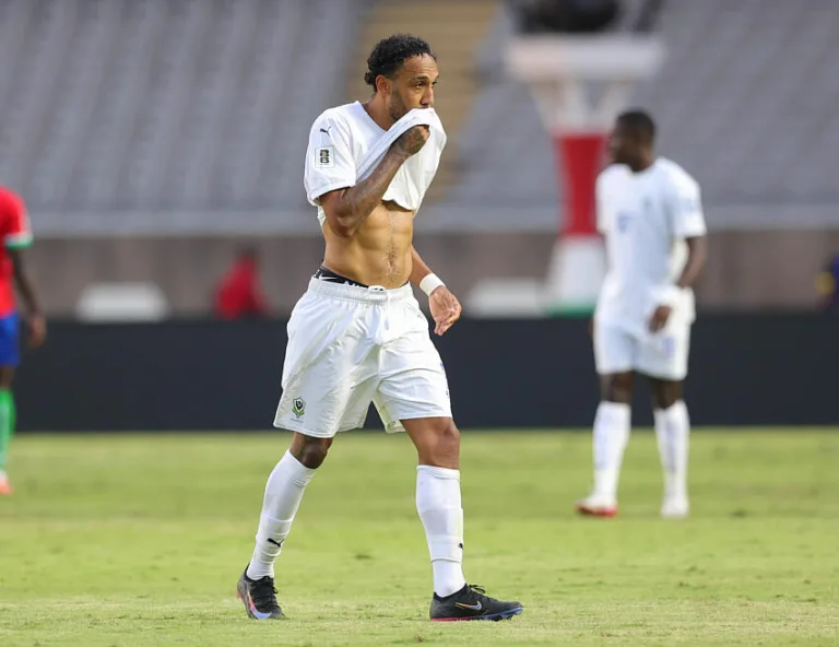 Pierre Emerick Aubameyang avec le Gabon