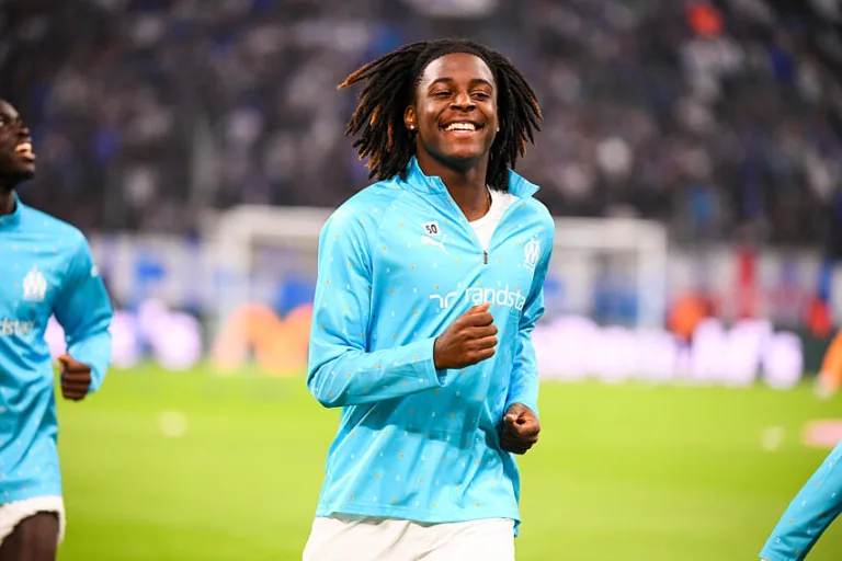 Darryl Bakola avec l'OM