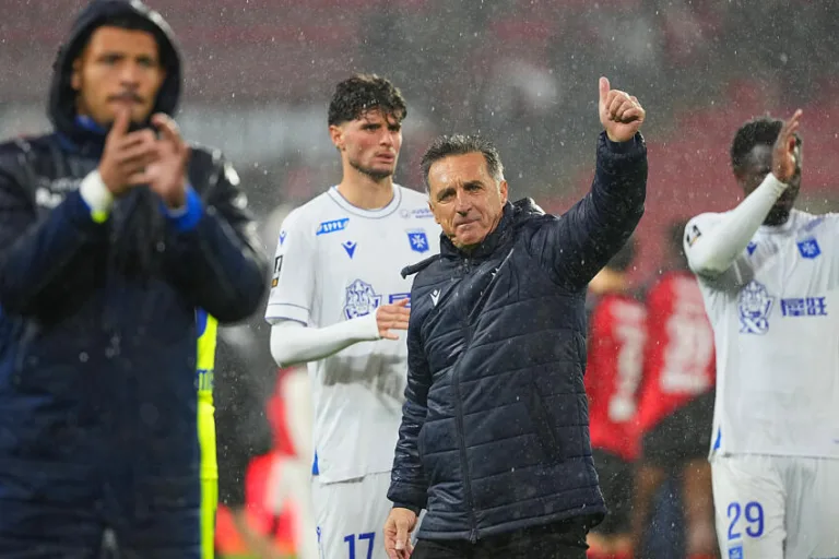 Christophe Pélissier lors de SRFC / AJA