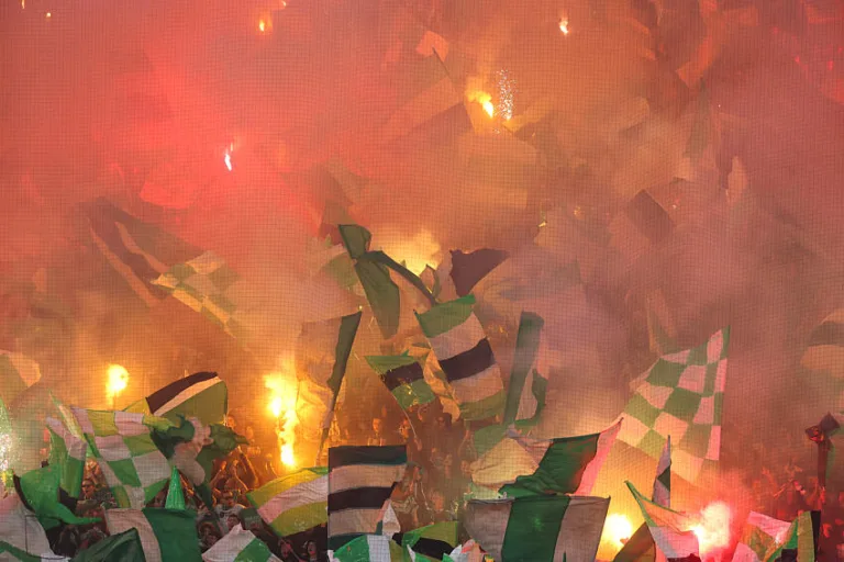 Supporteurs de l'AS Saint-Etienne