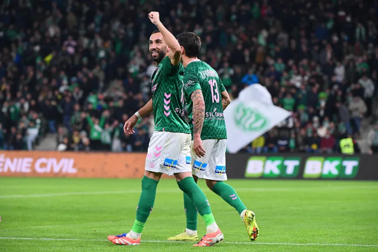 Florian Tardieu avec l'ASSE